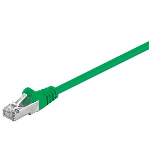 Kabel CAT5e FTP geschirmt [gn] 3,0m 1er