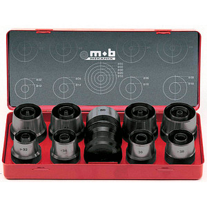 PEDDINGHAUS Satz 3-40 mm Locheisen 21-teilig