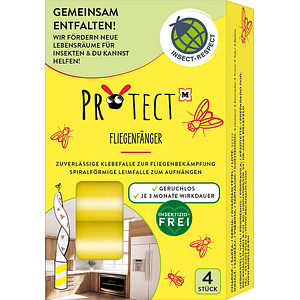 PROTECT Fliegenfänger gelb 4 St.