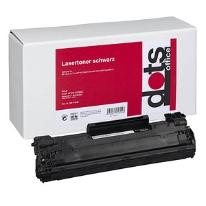 dots schwarz Toner ersetzt HP 83A (CF283A)