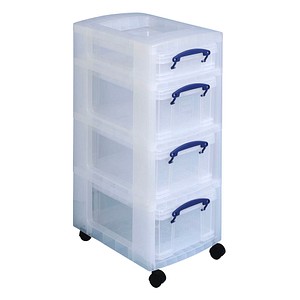 Really Useful Box Aufbewahrungsbox transparent 30,0 x 42,0 x 73,0 cm