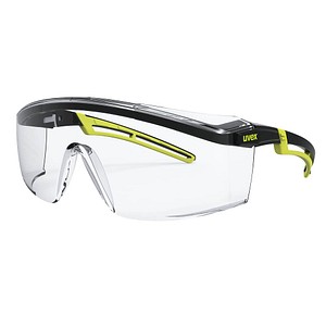 UVEX SCHUTZBRILLE SCHWARZ/LIME (9164285)