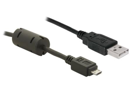 DELOCK Kabel USB2.0-A Stecker zu USB-micro B Stecker 1m