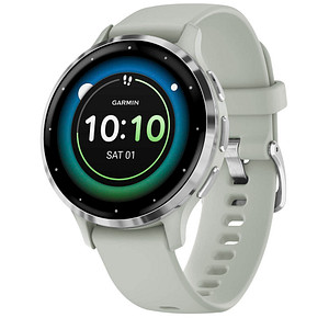 GARMIN Venu 3S Smartwatch salbeigrau, silber