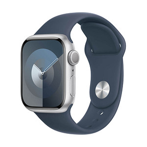 Apple Watch Series 9 41 mm (GPS) S/M  silber