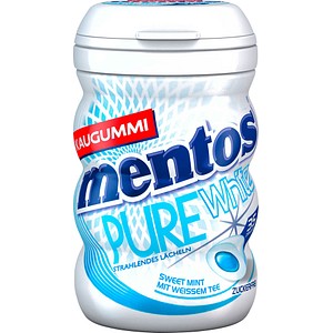mentos PURE WHITE Kaugummis 35 Dragees