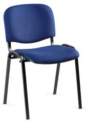 8er Set-Besucherstühle ISO, Blau