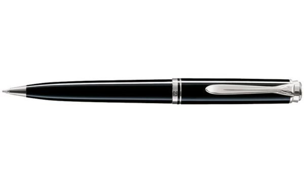 Pelikan Drehkugelschreiber "Souverän 805", schwarz/silber