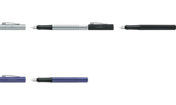 FABER-CASTELL Füllhalter GRIP 2011, schwarz, F