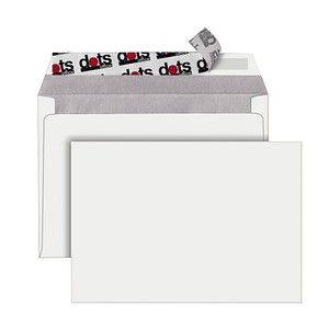 dots Briefumschläge DIN C6 ohne Fenster weiß 250 St.