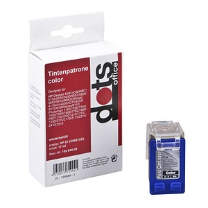 dots color Tintenpatrone ersetzt HP 57 (C6657AE)