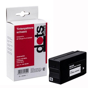 dots schwarz Tintenpatrone ersetzt HP 950XL (CN045AE)