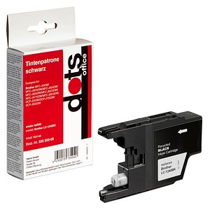 dots schwarz Tintenpatrone ersetzt brother LC-1240BK