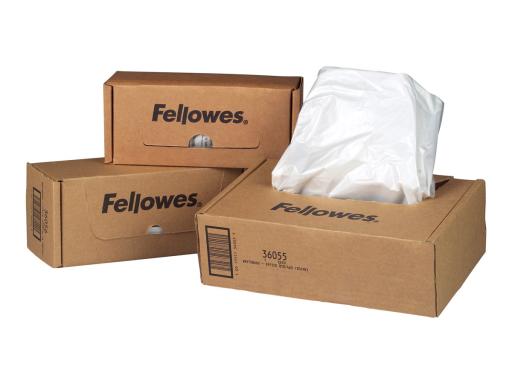 Fellowes Abfallsäcke für Aktenvernichter, 100 Stück