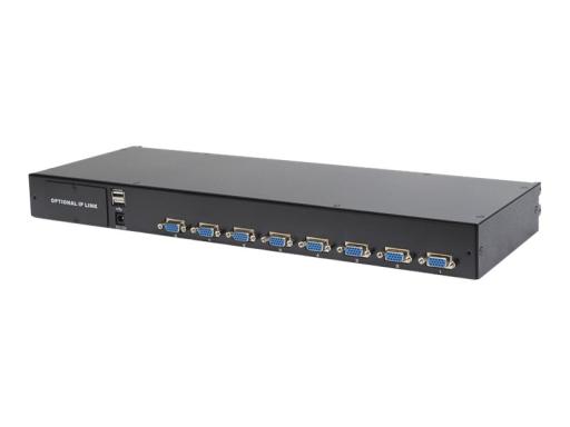 DIGITUS Konsole 17"TFT, 8 P.Touchp.,DE