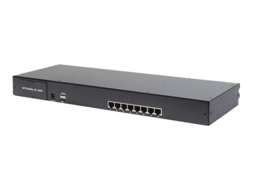 DIGITUS Konsole 19"TFT, 8-P.Touchp.,DE