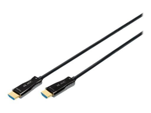 DIGITUS HDMI AOC Hybrid Glasfaserkabel, UHD 4K, 30 m