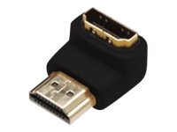 DIGITUS HDMI Adapter, 90° gewinkelt, Typ A/St auf Typ A/Bu
