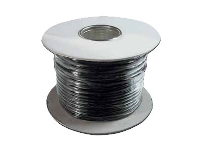 DIGITUS Telefonkabel, 100 m, 6-adrig, flach, schwarz