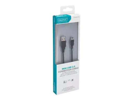 DIGITUS USB2.0 Anschlusskabel, 1 m