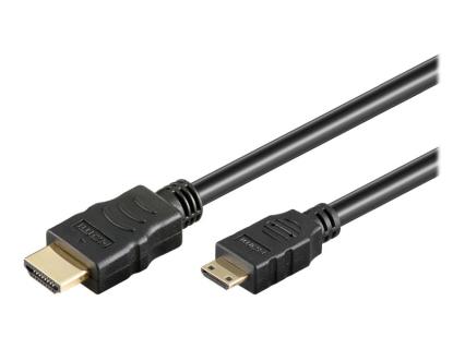 Goobay HDMI Kabel 3m HighSpeed wE (PL)mini St/ HDMI St
