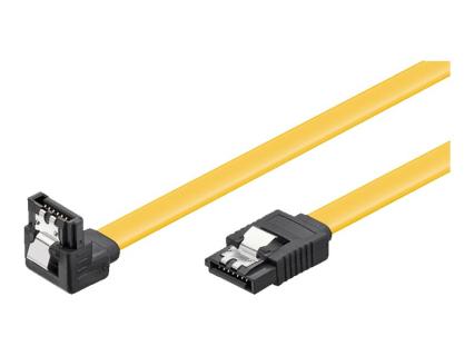 Kabel SATA-3 6GBs  ca.  30cm intern Down Clip