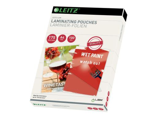 LEITZ Esselte Leitz Heat Activated - Taschen für Laminierung - 100 - glänzend -