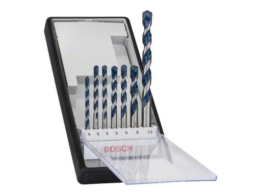 BOSCH CYL-5 - Diamant-Bohrersatz - für Beton - 7 Stücke - 5 mm, 6 mm, 8 mm, 10 