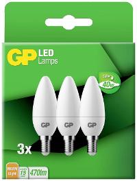 GP BATTERIES 740GPCAN087823B3 LED EEK A+ (A++ - E) E14 Kerzenform 5.6 W = 40 W 