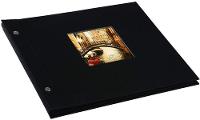 GOLDBUCH Bella Vista schw. 30x25 Schraubalbum 40 schwarze Seiten