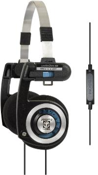 KOSS PORTA PRO mic Kopfhörer On Ear Leichtbügel, Headset, Lautstärkebegrenzung 