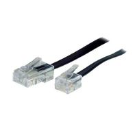 SCONN Anschlusskabel Western-Stecker 8/4-Western-Stecker 6/4 10,0m
