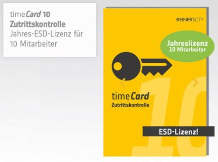 REINER SCT timeCard ZuKo Jahreslizenz 10 MA (2749601-481)