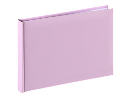 HAMA Fine Art Buchalbum 24x17 36 weiße Seiten flieder