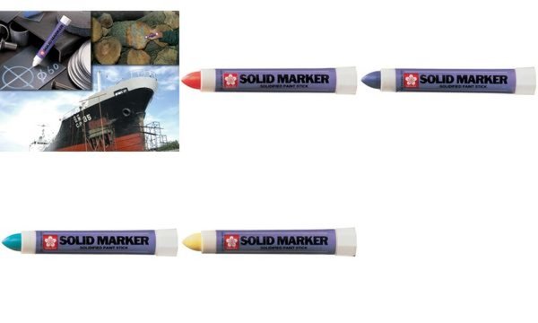 SAKURA Industriemarker Solid Marker Original, blau
