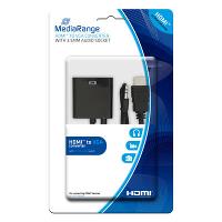 MEDIARANGE HDMI to VGA Converter w/ Audio MediaRange Kabel (MRCS167)