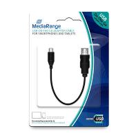 MEDIARANGE USB2.0 / microUSB 0,2m MediaRange Kabel (MRCS168)