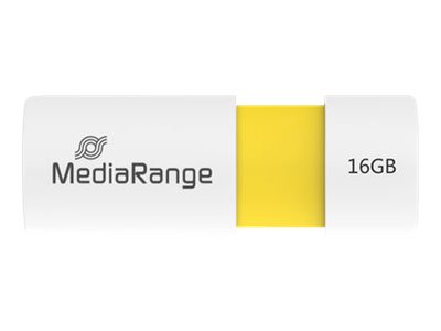 MEDIAR USB FLASHDRIVE 16GB YEL