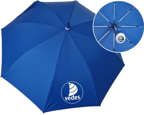 VEDES Stockschirm blau (86 cm, D 112 cm)