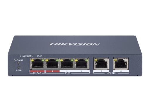 HIKVISION Digital Technology DS-3E1106HP-EI Netzwerk-Switch Managed Fast Ethern