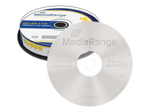 DVD+RW 10er Spindel 4x