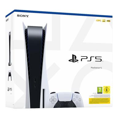 SONY PlayStation 5 Disc Edition 825GB (CFI-1216A), white