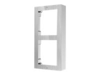 HIKVISION DS-KD-ACW2/S Türstation Aufputzr. 2fach Edelstahl