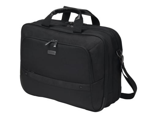 DICOTA Laptoptasche Eco Top Traveller Twin SELECT Kunstfaser schwarz D31646 bis 39,6 cm (15,6 Zoll)
