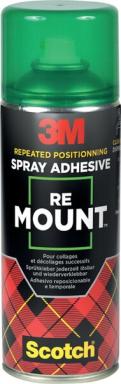 3M Scotch Colle spray "Re Mount", 400 ml