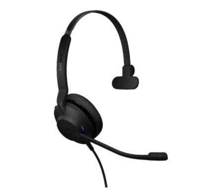 GN NETCOM Jabra Evolve2 30 SE UC Mono USB-A LU: Headset, soft pouch in**Nachhal
