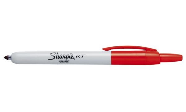 Sharpie Permanent-Marker RT, Rundspitze, schwarz