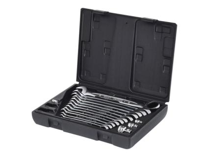 KS TOOLS GEARplus Ratschenringmaulschlüssel-Satz, umschaltbar,16-tlg. (503.4666)