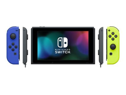 NINTENDO Switch Joy-Con Blau / Neon Gelb 2er Set