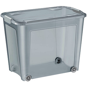 CEP Aufbewahrungsbox SHADOW, mit Rollen, 67 Liter